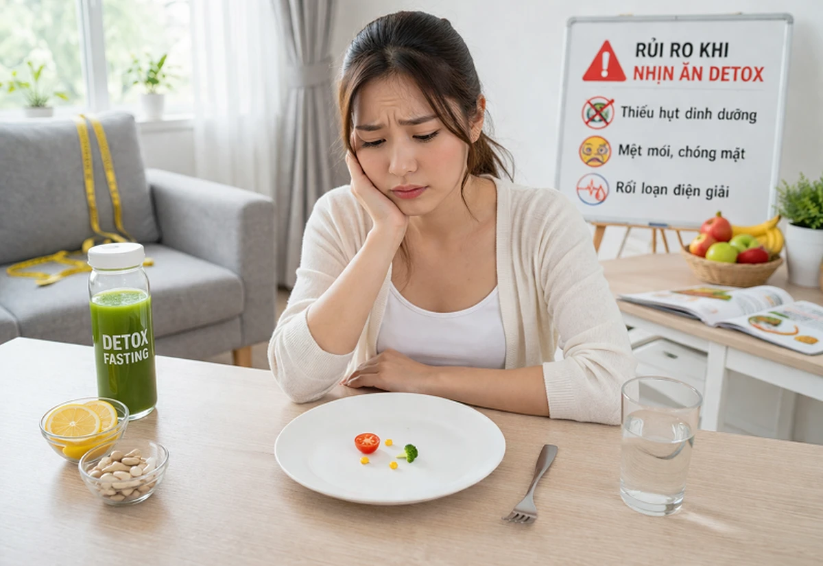 Cô dâu không nên thanh lọc cơ thể bằng nước quả trong thời gian này
