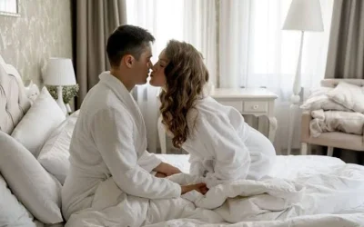 Cả 2 hôn nhau buổi sáng