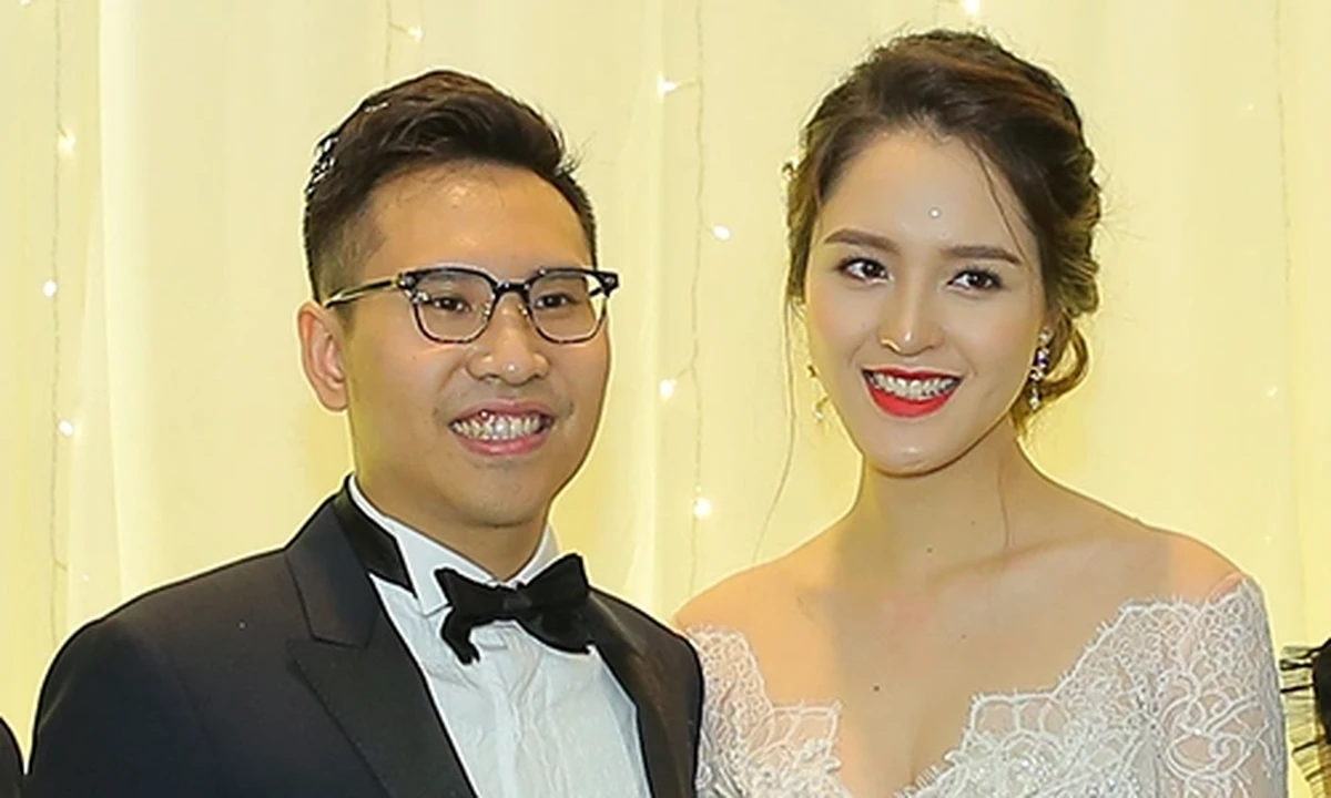 Chú rể Đức Anh khá điển trai