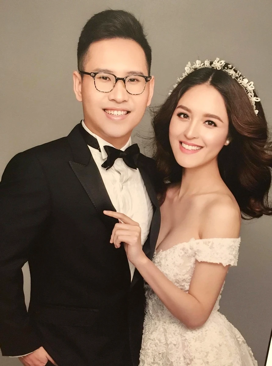 Những bức ảnh cưới đơn giản được cặp đôi thực hiện trong studio