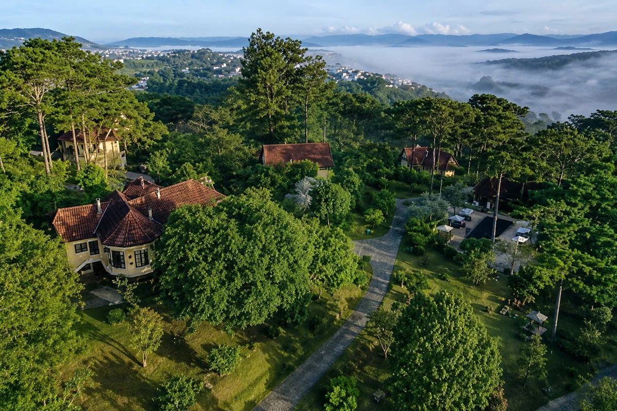 Toàn cảnh khu nghỉ dưỡng Ana Mandara Villas Dalat Resort & Spa