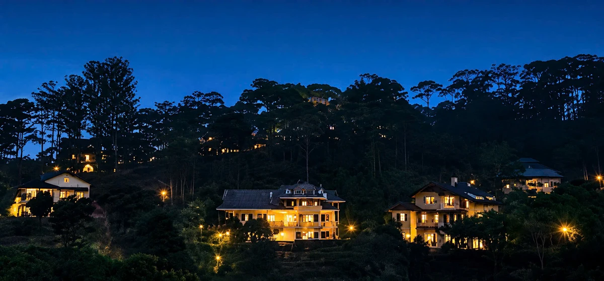 Biệt thự Ana Mandara Villas Dalat Resort & Spa rực rỡ khi lên đèn