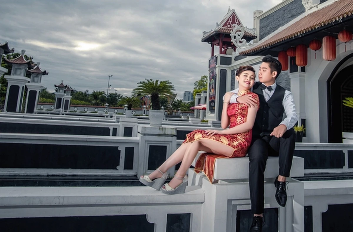Bộ ảnh cưới của Bích Trâm và Hải Đăng có chi phí gần 100 triệu đồng