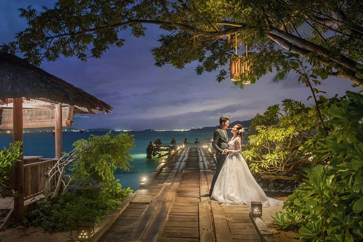 Bộ ảnh cưới của Bích Trâm và Hải Đăng có chi phí gần 100 triệu đồng