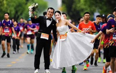 GrabTaxi đồng hành cùng các cặp đôi trong Marathon Tình yêu và Thử thách