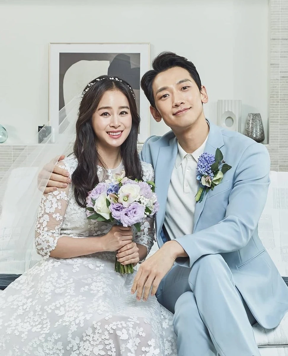ặp đôi quyền lực nhất nhì Kbiz Bi Rain và Kim Tae Hee đã nên vợ nên chồng vào ngày 19/1
