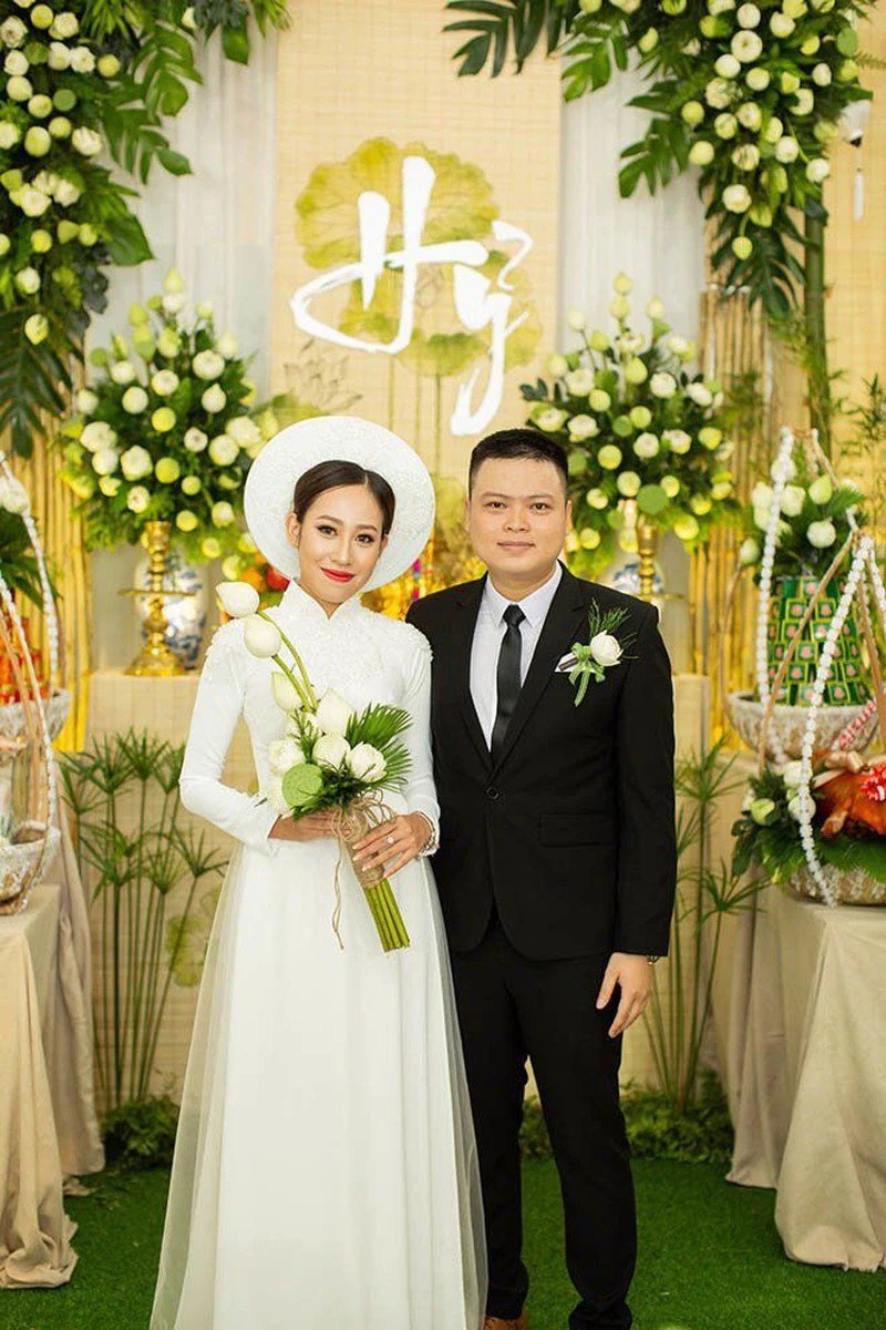 Cô dâu chú rể của buổi tiệc cưới