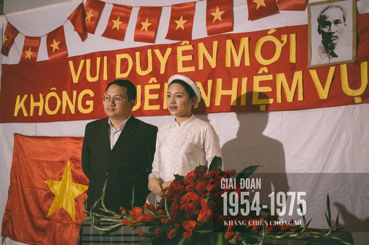 Ảnh cưới trong giai đoạn 1954 - 1975