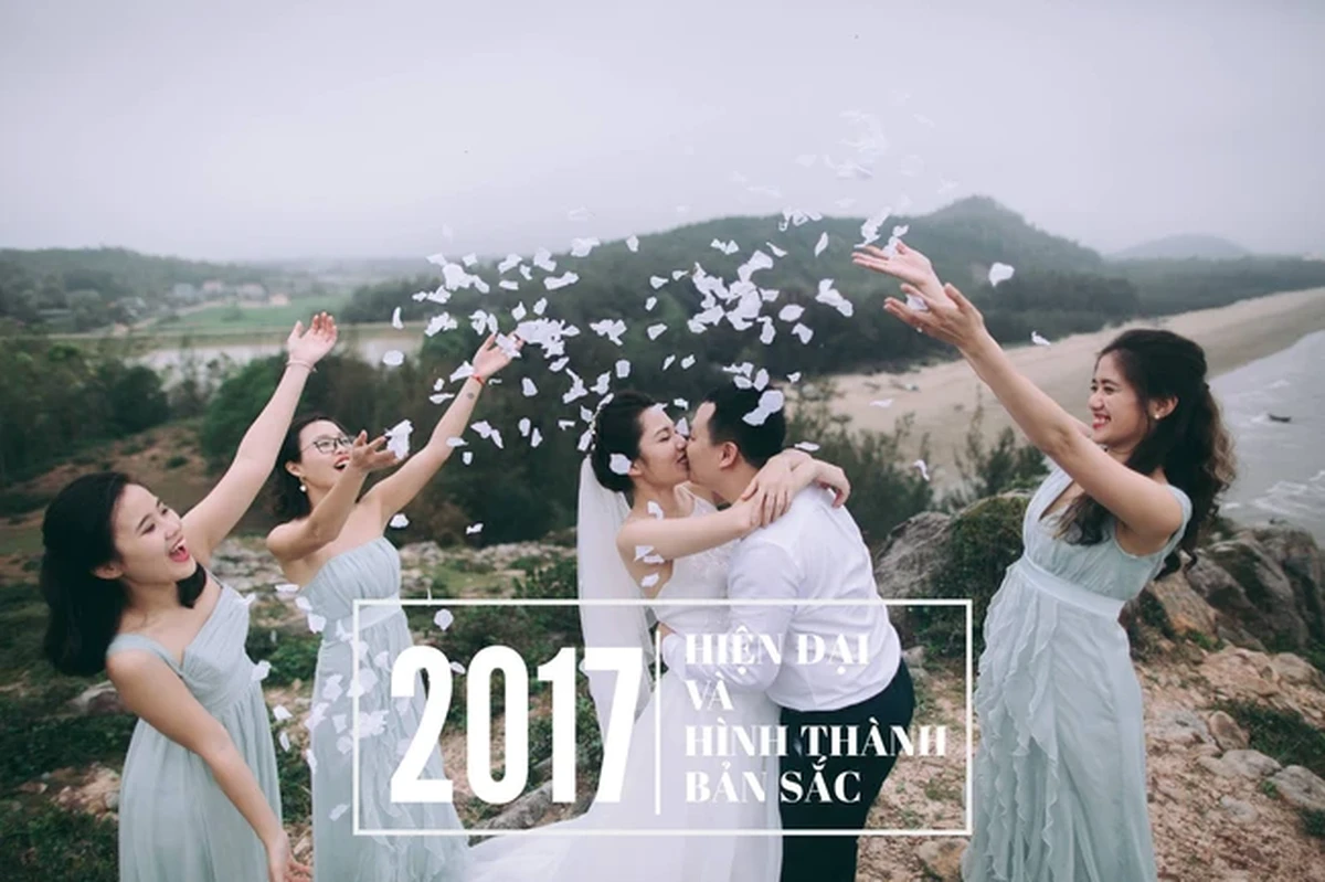 Đám cưới của cặp đôi ở năm 2017
