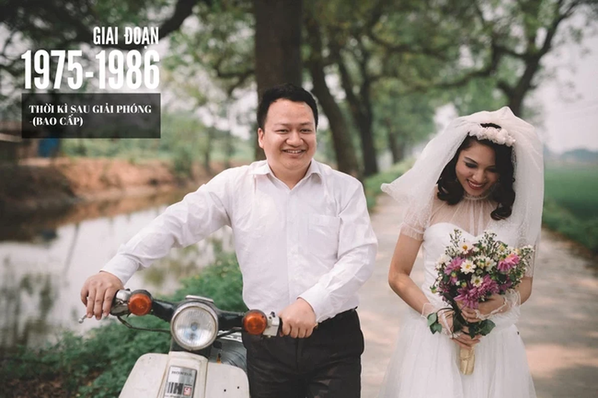 Ảnh cưới giai đoạn 1975 - 1986