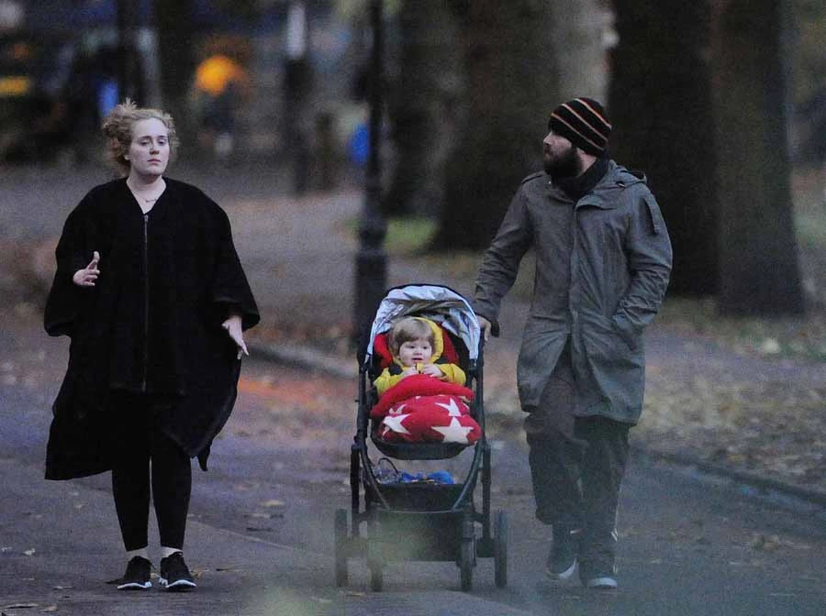 Gia đình Adele, Simon và con trai