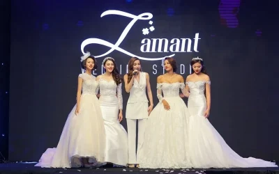 Hồ Ngọc Hà quyến rũ bên các học trò The Face tại Triển lãm Cưới HWP 2016