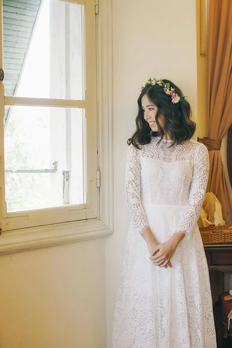 Đây là cô dâu xinh đẹp Bảo Vy. 22 tuổi