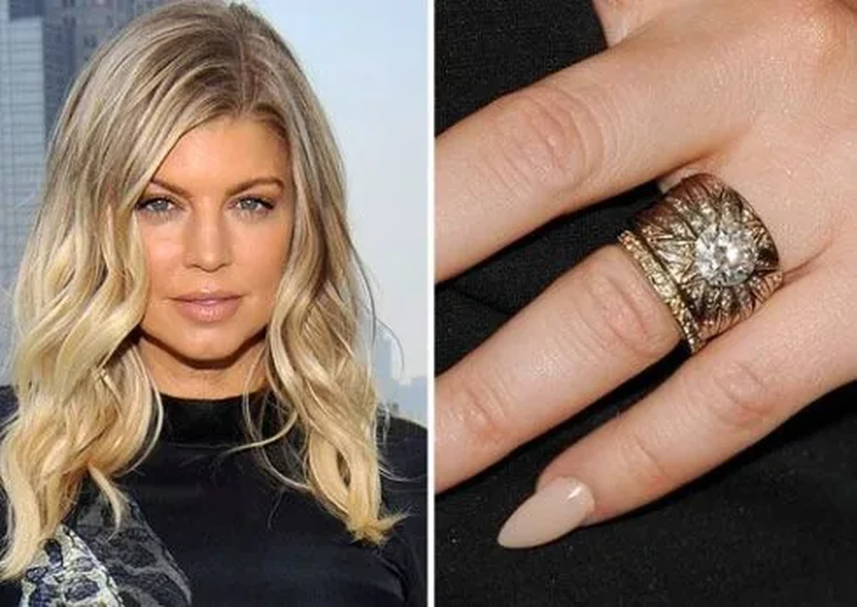 Chiếc nhẫn đính hôn 4 carats Fergie nhận từ chồng mình vào năm 2007