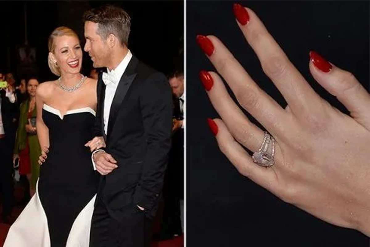 Ryan Reynolds cầu hôn Blake Lively với chiếc nhẫn gắn kim cương cổ điển12 carats từ Lorraine Schwartz