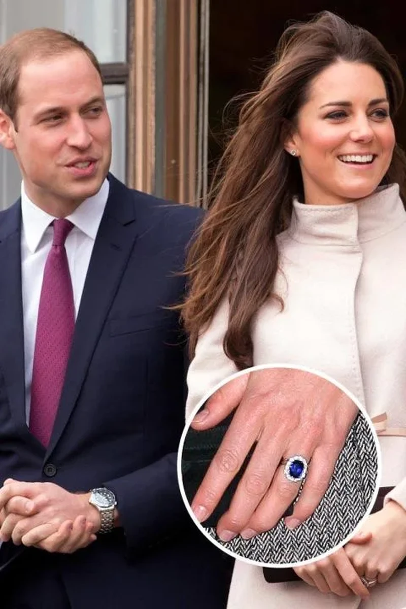 Chiếc nhẫn sapphire 18 carats được truyền từ công nương Diana cho Kate Middleton luôn được coi là chiếc nhẫn đính hôn nổi tiếng nhất trên thế giới