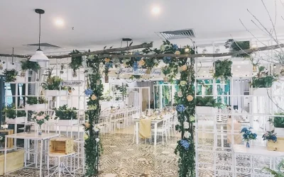 Không gian tiệc cưới theo phong cách Bohemian