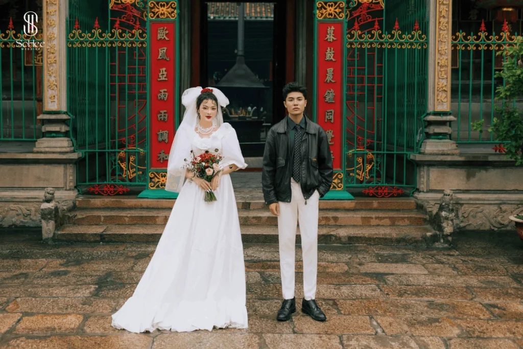 Phong cách trang điểm vintage cho cô dâu hoài cổ