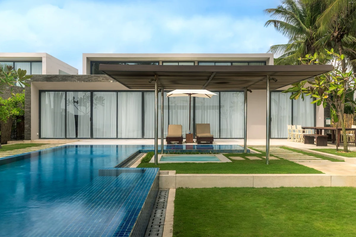 Khu nghỉ dưỡng 5 sao có thiết kế hiện đại tối giản với các công trình kiến trúc đậm nét văn hóa Việt Nam