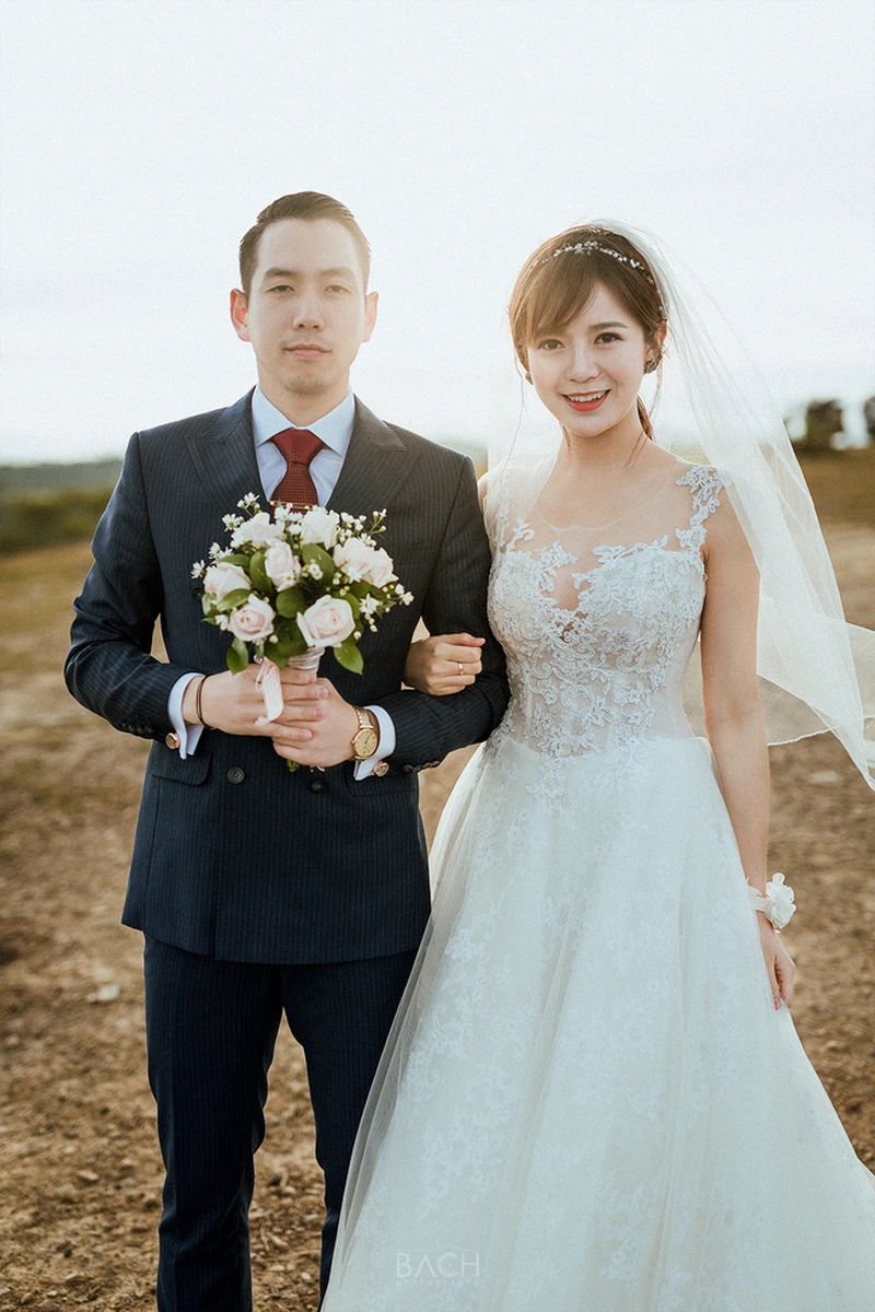 Tú Linh và Hoàng Long đẹp đôi trong bộ ảnh cưới tại Đà Lạt