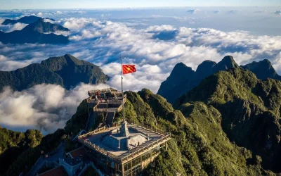 Toàn cảnh Sapa nhìn từ trên cao hùng vĩ