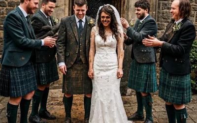 Tục bôi bẩn lên người cô dâu ở Scotland