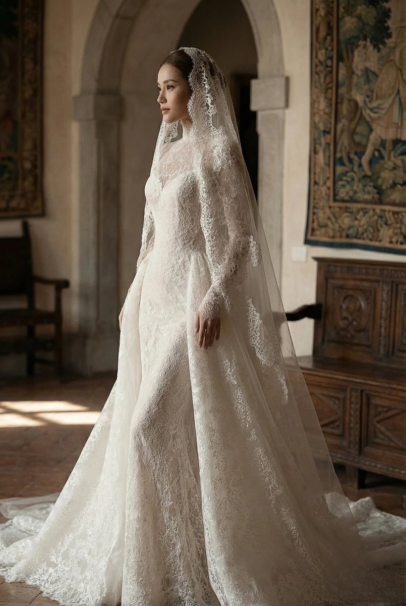 Những mẫu váy trong BST mới nhất mang tên “The Emily” của thương hiệu váy cưới Hương Bridal