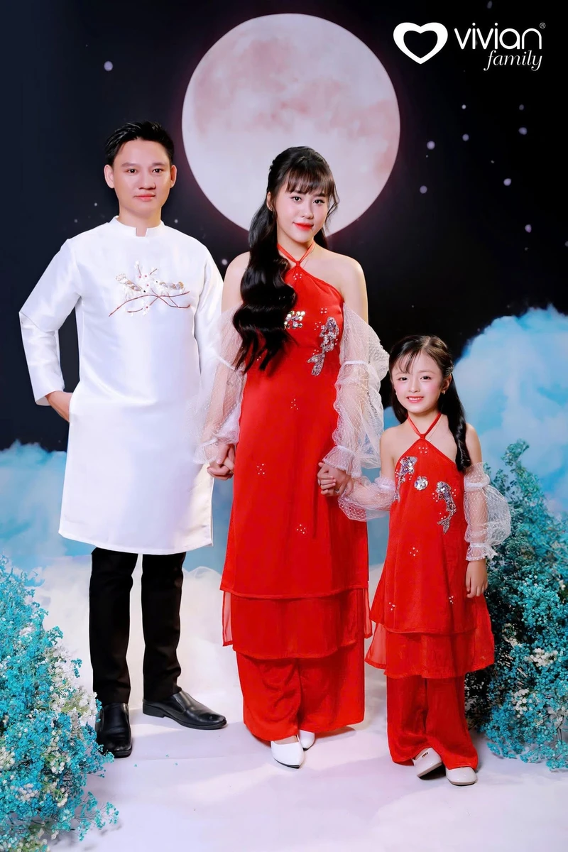 Concept gia đình hiện đại, màu sắc